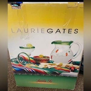 Laurie Gates 6-Pc Santa Fe Margarita Set
